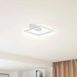 Lindby LED-loftslampe Yulla, hvid