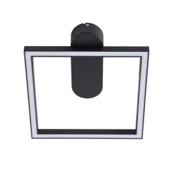 Lindby LED-loftslampe Yulla, sort