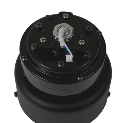 LED-loftventilator Enon, sort, DC-motor, støjsvag^Lindby