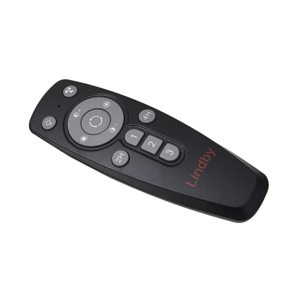 LED-loftventilator Momitu, sølv, lydsvag, Ø 50 cm^Lindby Best