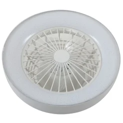 Lindby LED-loftventilator Mace, hvid, støjsvag, CCT