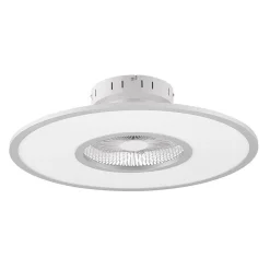 LED-loftventilator Romea, rund, DC, støjsvag, 60 cm^Lindby Best