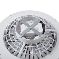 LED-loftventilator Teleo, Ø48 cm, sort, DC, Tuya^Lindby Outlet