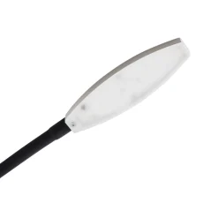 LED-læselampe Flexola, nikkel, rund, metal, stik^Lindby Discount