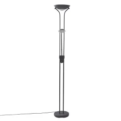 LED-læselampe Josefin, sort, læselampe, dæmpbar^Lindby Hot