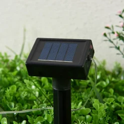 LED-lyskæde Lampini, 200 cm, sort, IP44^Lindby Discount