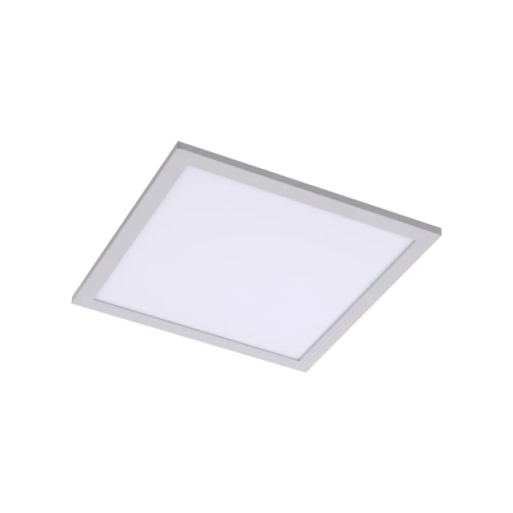 Lindby LED-panel Enhife, hvid, 30 x 30 cm, metal, 4.000 K