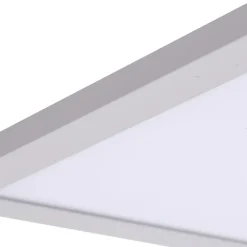 Lindby LED-panel Enhife, hvid, 30 x 30 cm, metal, 4.000 K