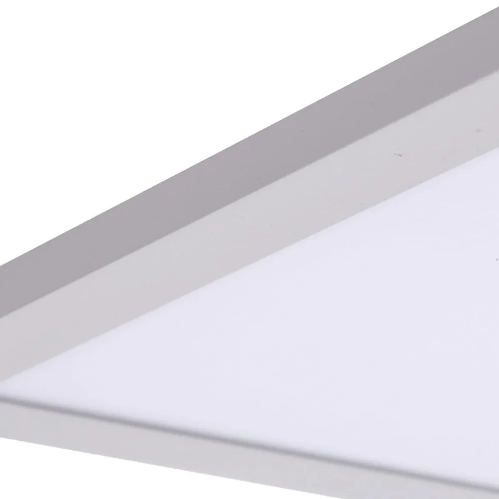 Lindby LED-panel Enhife, hvid, 30 x 30 cm, metal, 4.000 K