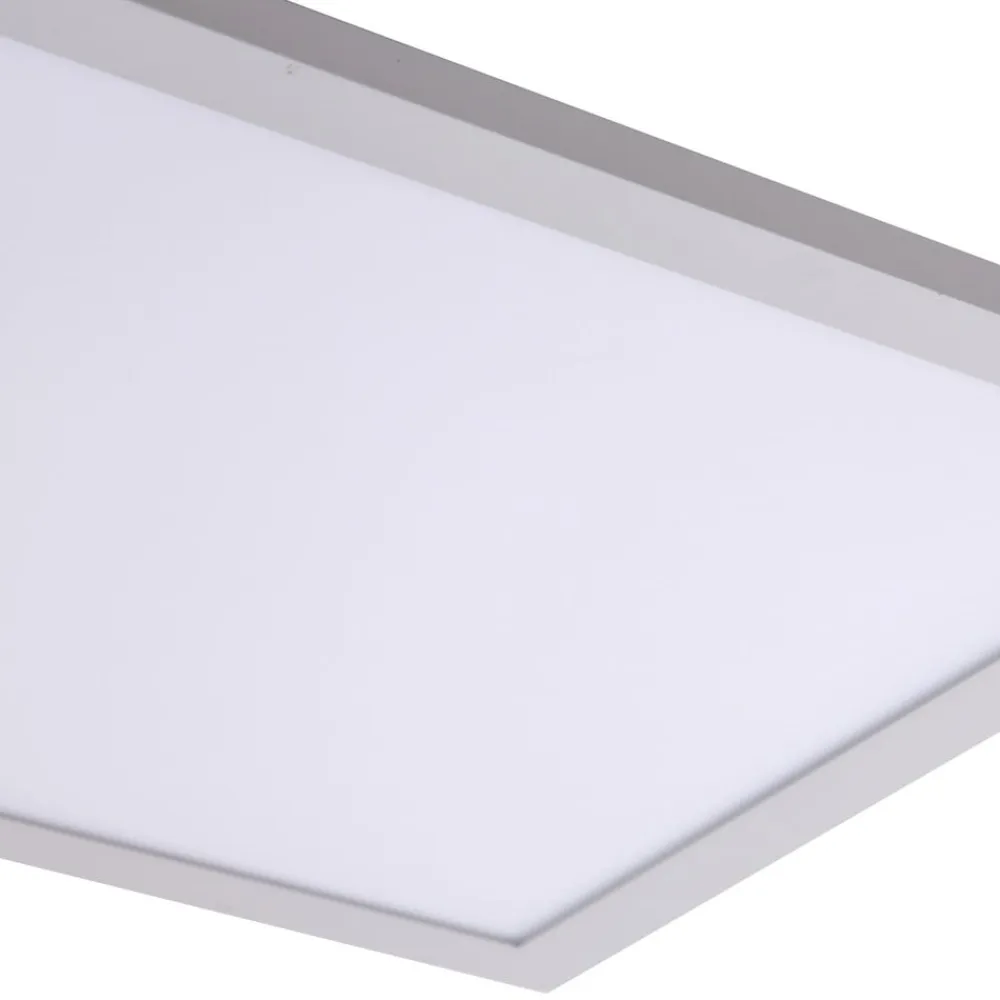 Lindby LED-panel Enhife, hvid, 30 x 30 cm, metal, 4.000 K