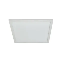 Lindby LED-panel Enja, hvid, aluminium, 39,5 cm x 39,5 cm