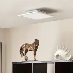 LED-panel Lamin, hvid, 30 cm, CCT, dæmpbar, fjernbetjening^Lindby Online