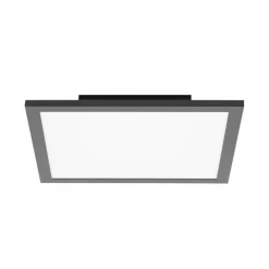 LED-panel Lamin, sort, 30 cm, CCT, dæmpbar, fjernbetjening^Lindby Discount