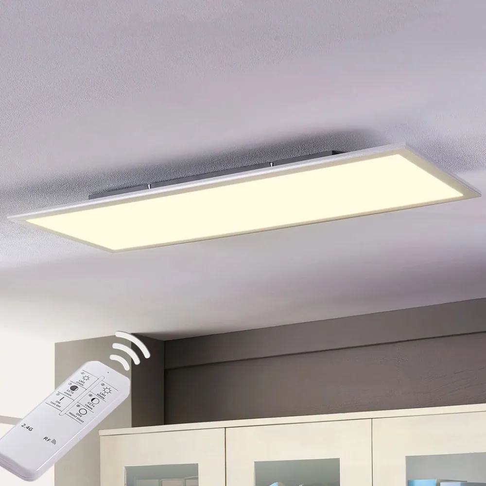 LED-panel Livel, CCT, 120 cm x 30 cm, fjernbetjening^Lindby New