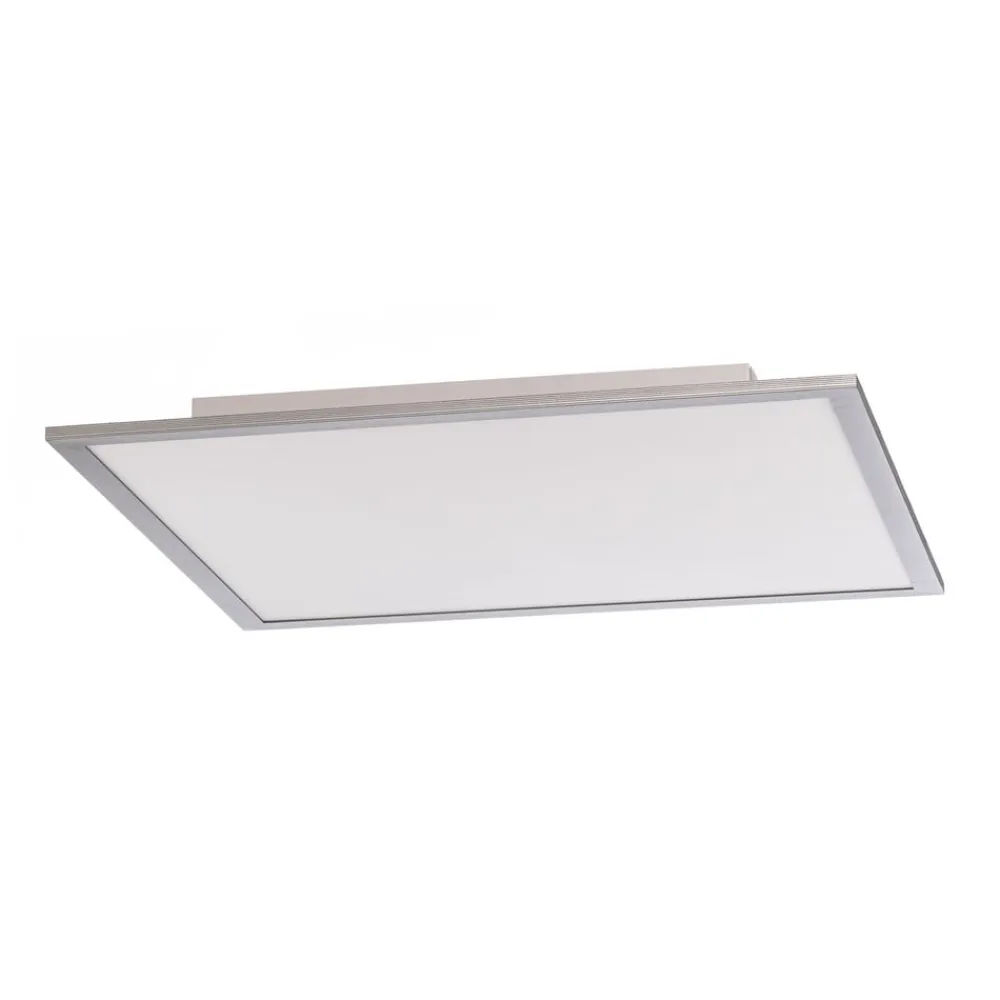 Lindby Arbejdsrum/Kontor|Gang>LED-panel Livel, 4000K, 62 cm x 62 cm, sølv, metal