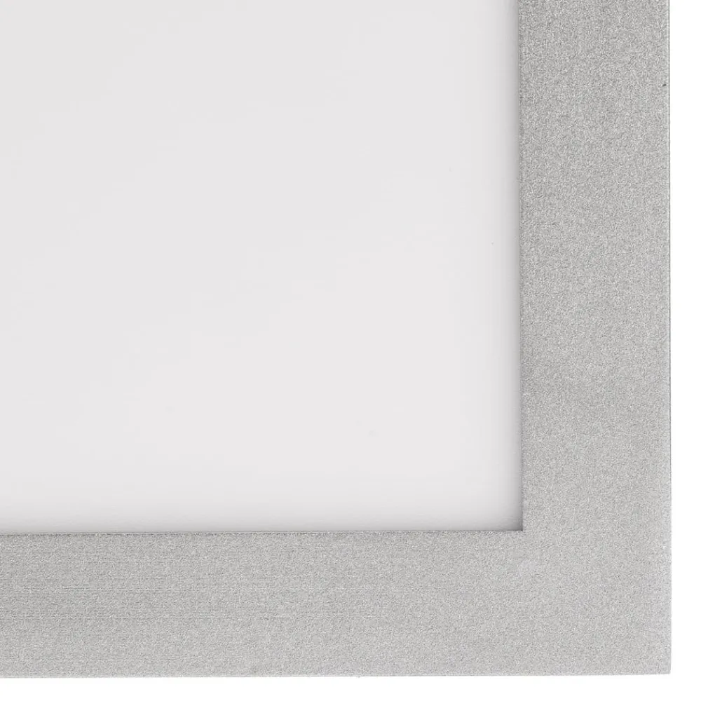 Lindby Arbejdsrum/Kontor|Gang>LED-panel Livel, 4000K, 62 cm x 62 cm, sølv, metal