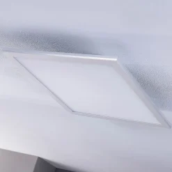 Lindby LED-panel Livel, sæt med 2, CCT, 40 cm x 40 cm, Fjernbetjening