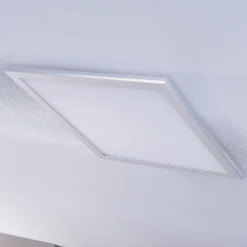 Lindby LED-panel Livel, sæt med 2, CCT, 40 cm x 40 cm, Fjernbetjening