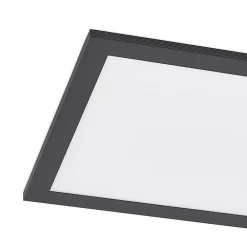 LED-panel Nelios, 120 x 30 cm, 4000K, sort, metal^Lindby New