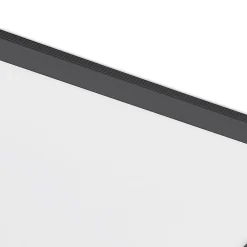 Lindby LED-panel Nelios, 40 x 40 cm, 4.000K, sort, metal