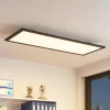 Lindby Arbejdsrum/Kontor|Gang>LED-panel Nelios, 80 x 30 cm, CCT, sort, metal