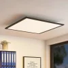 Lindby Loftlamper|Loftlamper>LED-panel Nelios, 62 x 62 cm, 4.000K, sort, metal