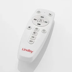 Lindby LED-panel Nelios, 120 x 30 cm, CCT, sort, metal