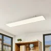 Lindby LED-panel Quais, 30 x 120 cm, hvid, aluminium, 4.000K