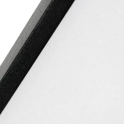 Lindby LED-panel 48V Lumaro, sort, aluminium, længde 20 cm, dæmpbar