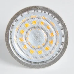 Lindby LED-pære, reflektorpære, GU10, 5 W, klar, 3.000 K