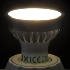 Lindby LED-pære, reflektorpære, GU10, 5 W, klar, 3.000 K