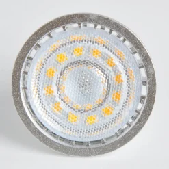 LED-reflektor GU10 5 W klar 3.000 K 55° sæt med 3 stk^Lindby