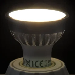 LED-reflektor GU10 5 W klar 3.000 K 55° sæt med 3 stk^Lindby