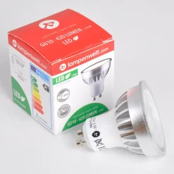 Lindby LED-reflektor GU10 5 W klar 3.000 K 55° sæt med 2 stk