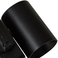 Lindby LED-skinnespot Linaro/Brinja, sort, 1-faset