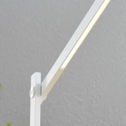LED-skrivebordslampe Loretta, højde 43 cm, hvid, CCT^Lindby Clearance