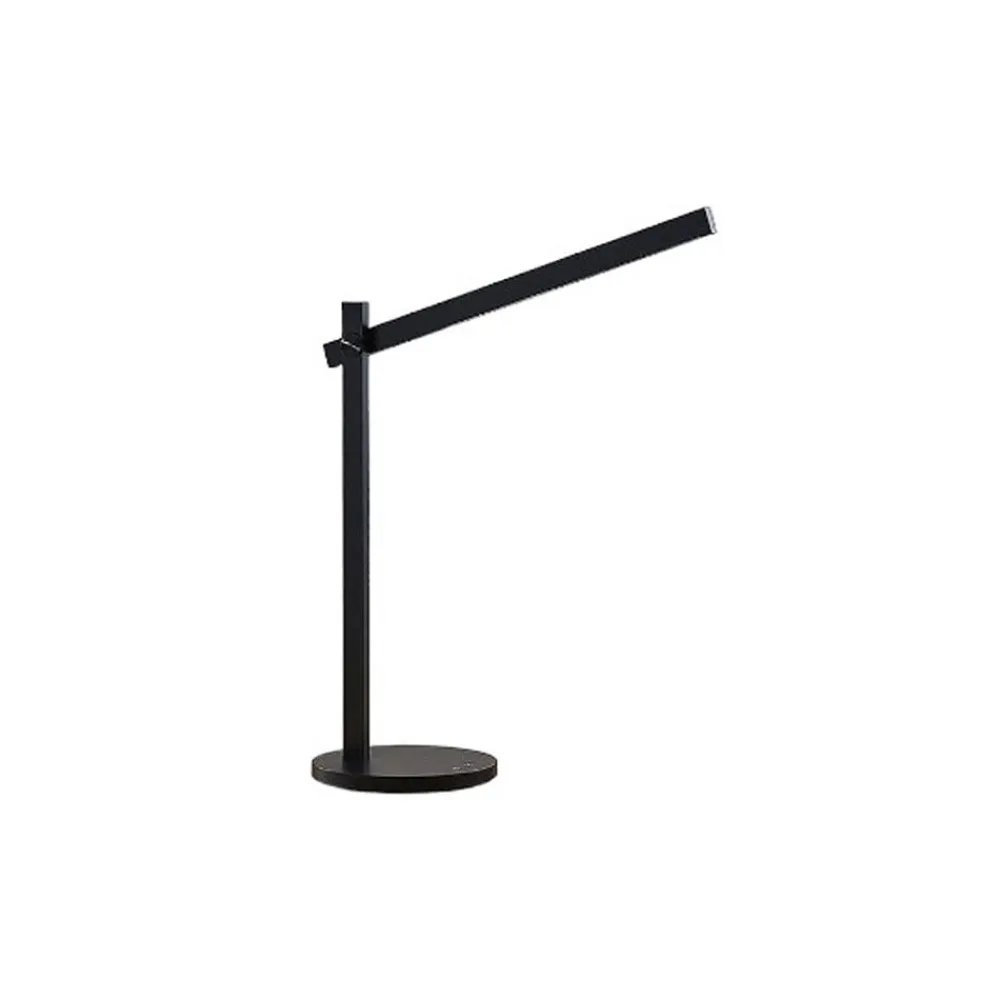 Lindby Arbejdsrum/Kontor|Bordlamper>LED-skrivebordslampe Loretta, 43 cm, sort, CCT