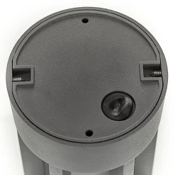 Lindby LED-sokkellampe Jordis, 22 cm, antracit, aluminium