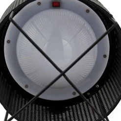 LED-solcellelampe Achilleas, RGBW, sort^Lindby Hot