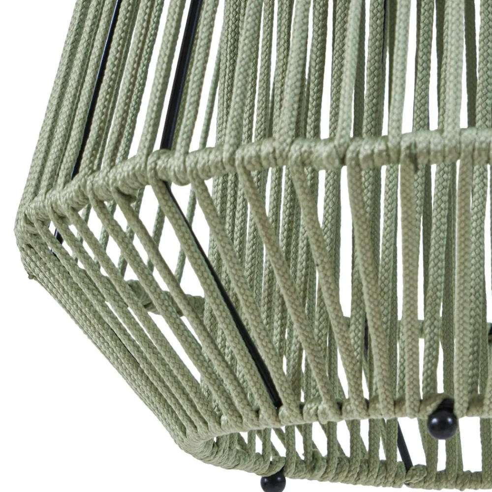 LED-solcellelampe Austas, grøn, Ø 32 cm, USB, IP54^Lindby Online