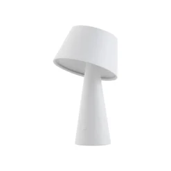 LED-solcellelampe Lirinor, hvid, plast, Ø 13 cm^Lindby