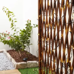 LED-solcellelyskæde Kaloyan, 100 lys, 1,2 m^Lindby