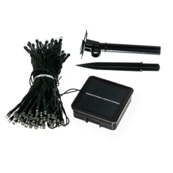 LED-solcellelyskæde Kaloyan, 100 lys, 1,2 m^Lindby