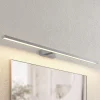 LED-spejllampe Jukka, 120 cm, krom, metal, IP44^Lindby Outlet