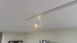 LED-spot 48 V Lumaro, hvid, Ø6cm, plast, dæmpbar^Lindby Online