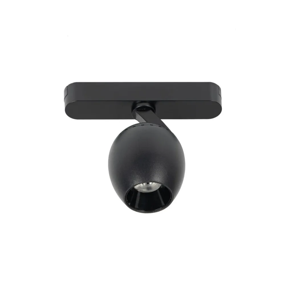 LED-spot 48 V Lumaro, sort, Ø 6,2 cm, dæmpbar^Lindby Outlet