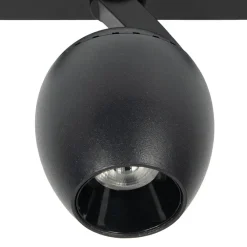 LED-spot 48 V Lumaro, sort, Ø 6,2 cm, dæmpbar^Lindby Outlet