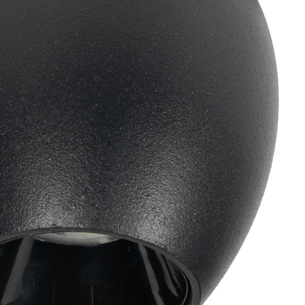 LED-spot 48 V Lumaro, sort, Ø 6,2 cm, dæmpbar^Lindby Outlet