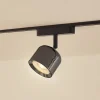 Lindby LED-spot 48 V Lumaro, grå, Ø 8,2 cm, aluminium, dæmpbar