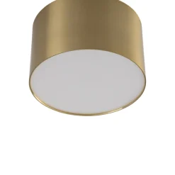 Lindby LED-spotlight Nivoria, Ø11 cm, 9 W, guldfarvet, metal